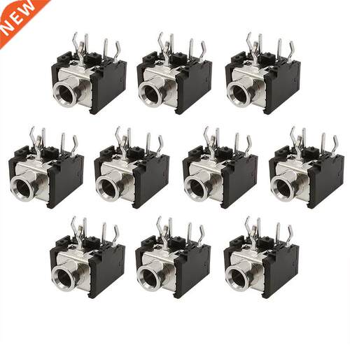 2/5/10Pcs PJ-306 PJ306 3.5mm Female Audio Stereo Connector 5