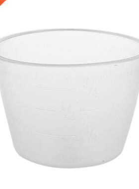 Plastic 120ml Electric Cooker Rice Measuring Cup 2pcs Clear