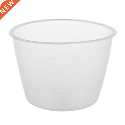 Plastic 120ml Electric Cooker Rice Measuring Cup 2pcs Clear