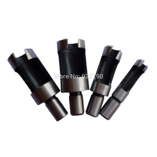 4pcs Tenon Plug Cutters 6mm 10mm 13mm 16mm Shank Plug Hole C