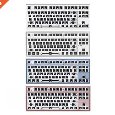 RGB LED Mechanical Keyboard for Flesports MK870 Programmable