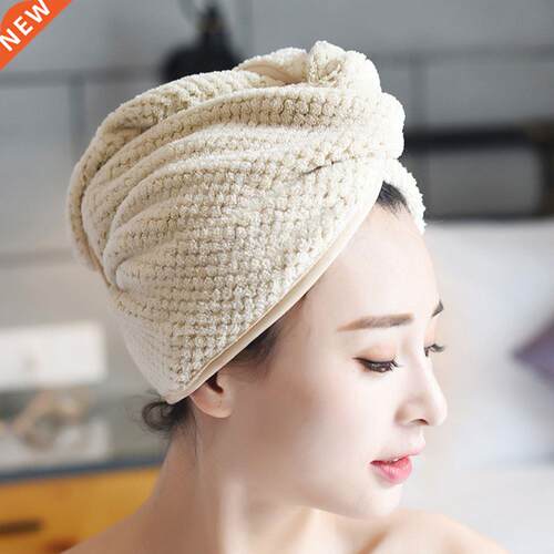 Microfiber Hair Fast Drying Dryer Towel Thickened Quick Dryi