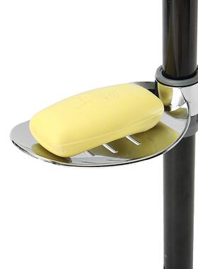 22-25mm AS Plastic Shower Rail Soap Dish ox Soap Holder So