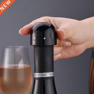 Leak-proof Vacuum Red Wine ottle Cap Stop Silicone Sealed C
