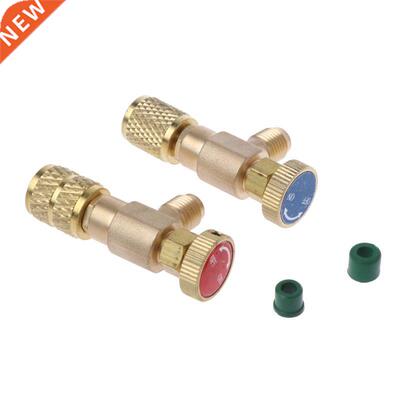 2Pcs Safety Valve R410A R22 Air Conditioning Quick Coupler C
