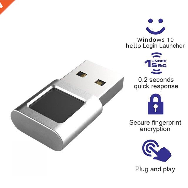 USB Fingerprint Reader for Windows 10 Hello For Laptop PC Bi