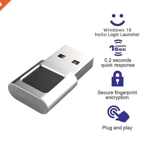 USB Fingerprint Reader for Windows 10 Hello For Laptop PC Bi