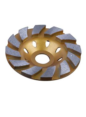 100mm métal alliage diamant meule disque forme bol co