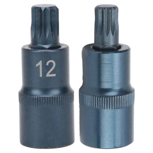 Screw Driver Socket Alloy Steel Blueing Quick Wrench 12-Poin