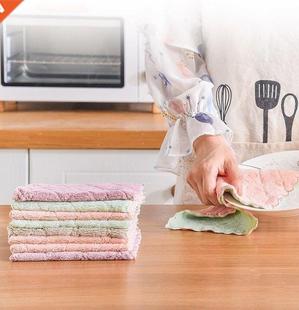 1PCS Household Super Absorbent Microfiber Towel Kitchen Dish