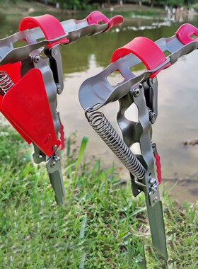 Automatic Spring Fishing Rod Holder Pole Stand Smart