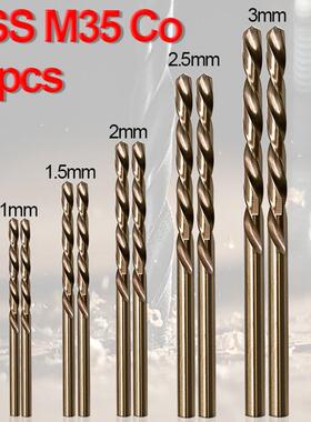10pcs HSS Twist Drill Bit High Speed Steel Drill Bits Set 1m