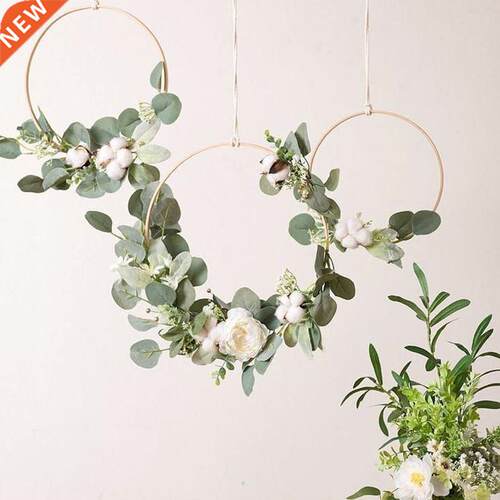 10pcs/lot Artificial Green Eucalyptus Leaves Multi Type Euca