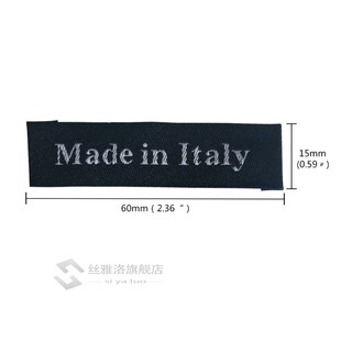100pcs/lot Italy labels for gart handmade tag made in italy