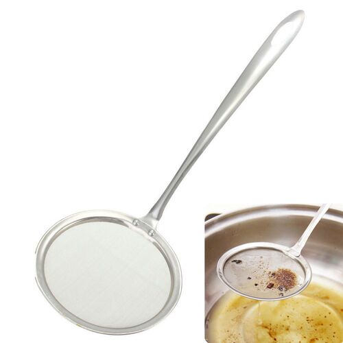 1pcs Mesh Strainers Stainless Steel Colander Cooking Tools S