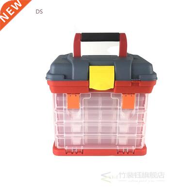 Toolbox Portable Plastic Outdoor 4 Layer Fishing Tackle Tool