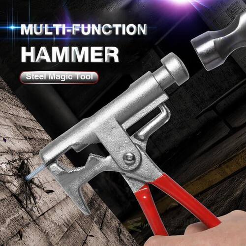 Multi-Function Hammer Universal Steel Magic Tool 10 Kinds of