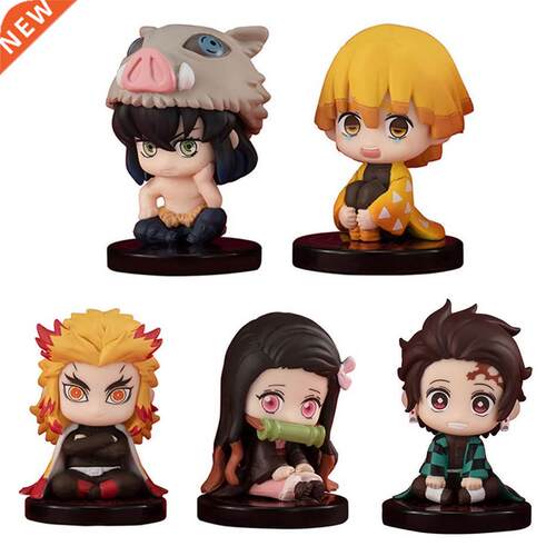 5 Style/Set Q Version Demon Slayer Sitting Ghost Doll Tanjir