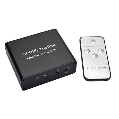 Digital Optical o Switch SPDIF/TOSLINK Optical o 3X1 Switche