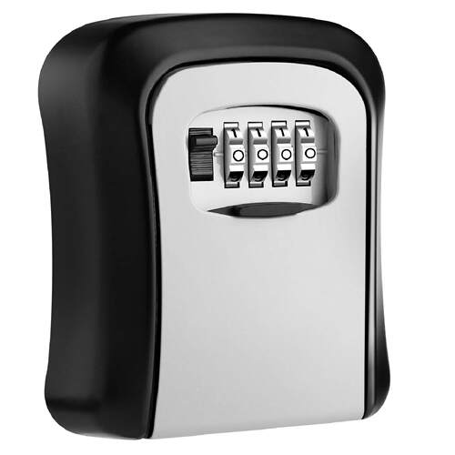 Key Lock Box Wall Mounted alloy Key Safe Box Weatherproof 4