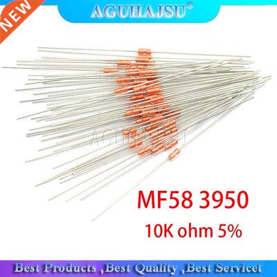 20 pcs Thermal Resistor NTC MF58 3950 B 10K ohm 5%