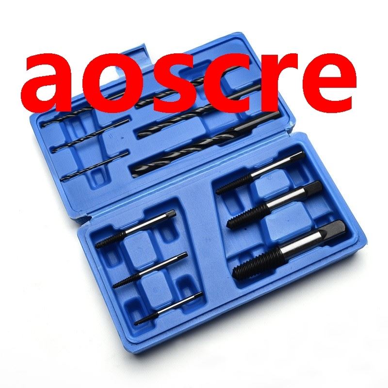 12PC Broken head screw remover plastic box 1-6 number remove