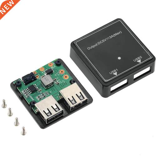 1PCS 5V 3A Dual USB Head Solar Panels Voltage Controller Reg
