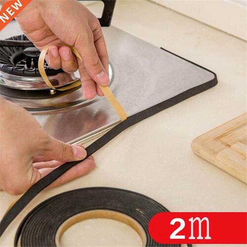 2Pcs Kitchen Gas Stove Sealing Adhesive Tape Anti Flouring