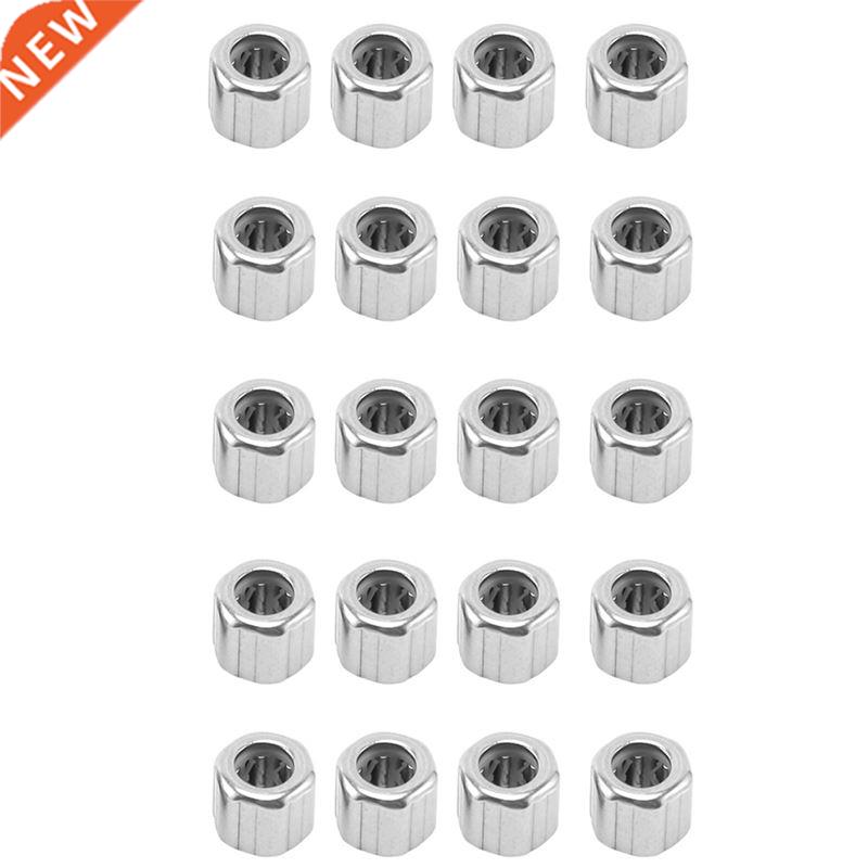 20PCS Needle Bearing HF081412 Outer Hexagonal One-Way Needle
