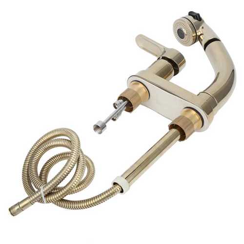 Water Faucet /2 Brass Sink Faucet 360 Degree Rotation Rustpr