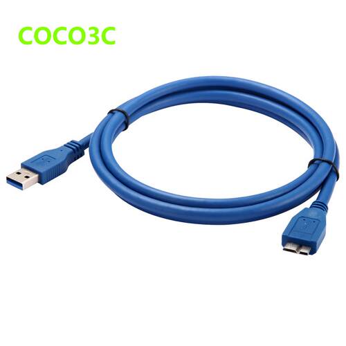 Free Shipping 1.5M USB 3.0 A Male To Micro B Male Data Cable