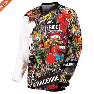 RACERIDE Long Sleeve Racing Clothes Cycling T-shirt Mountain