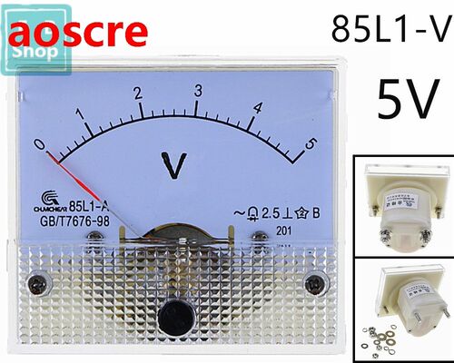 1PCS 85L1-V 1V 2V 3V 5V 10V 15V 20V 25V 30V 50V AC Analog Vo