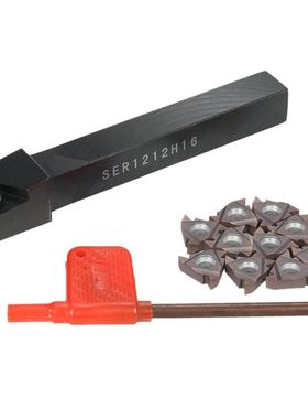 1Pc Ser1212H16 Cnc Boring Bar Holder +10Pcs 16Er Ag60 Turnin