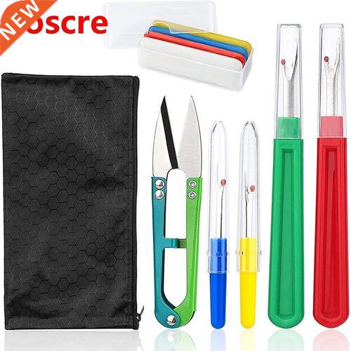 4Pcs Seam Ripper Thread Remover Kit Tailor Chalk Sewing Sti