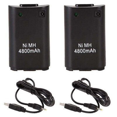 For Battery Pack for Xbox 360 Gamepads Rechargeable Batterie