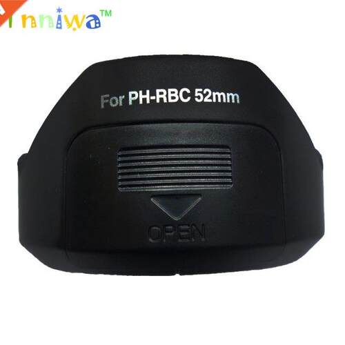 10pcs/lot For PH-RBC 52MM LENS HOOD SHADE FOR Pentax smc DA