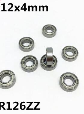 10Pcs MR126ZZ L-1260ZZ 6x12x4 mm Deep Groove Ball Bearing Mi