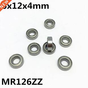 10Pcs MR126ZZ L-1260ZZ 6x12x4 mm Deep Groove Ball Bearing Mi