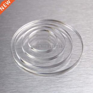 3mm Clear Extruded Circle Acrylic Discs Sheet For picture fr