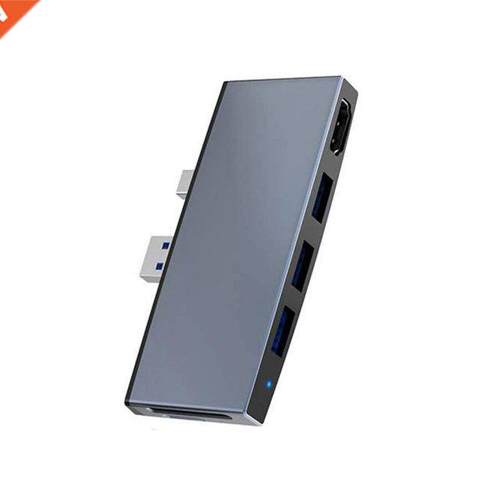 USB 3.1 Type-C Hub To HDMI-compatible Adapter USB C 6-in-1 H