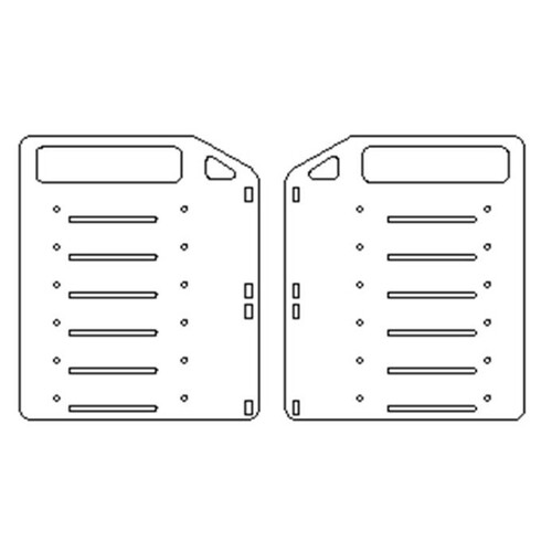 DIY Transparent Hard Disk Extension Rack--.5Inch Desktop Co