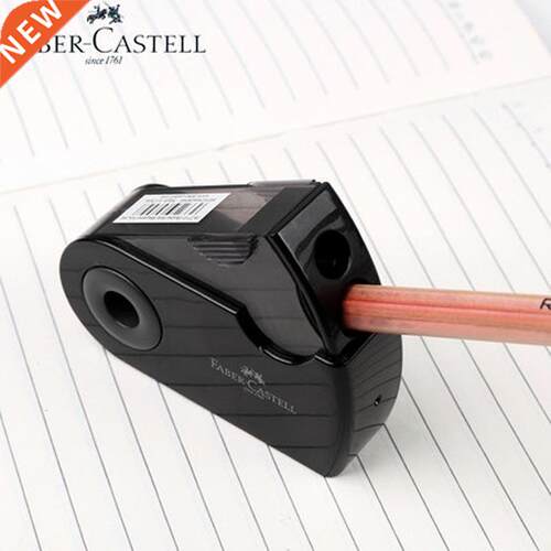 1pc FAER CASTELL push pull doule pencil sharpener Single