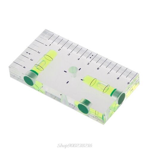 High Precision Transparent Two Direction Magnetic Level Bubb