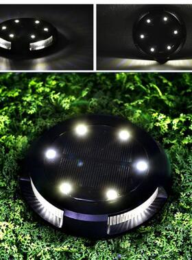 Garden Pathway Solar Ground Lights 10 Pcs LED Waterproof Flo