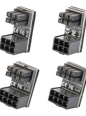 Graphics Power Steering Connector VGA PSU Adapter Elow GPU