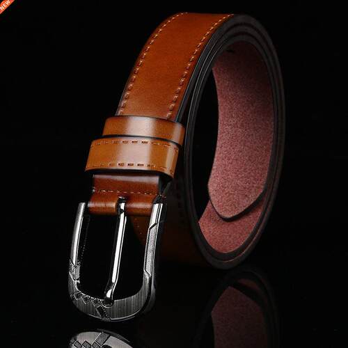 Men's new leisure super fiber retro fashion needle buckl