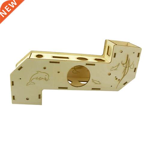 Hamster Maze House Wooden Sport Tracks Hideout Tunnel Explor