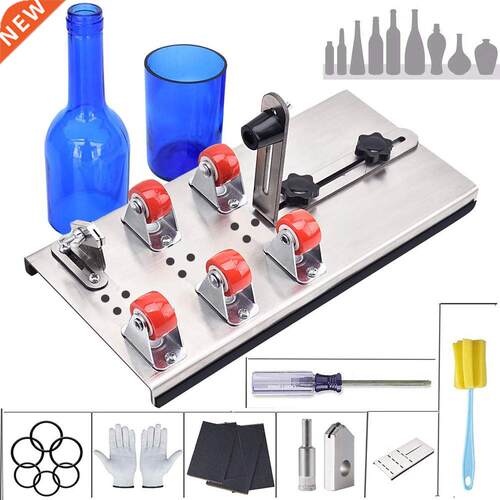 DIY Glass Bottle Cutter Adjustable Sizes Metal Glassbottle C