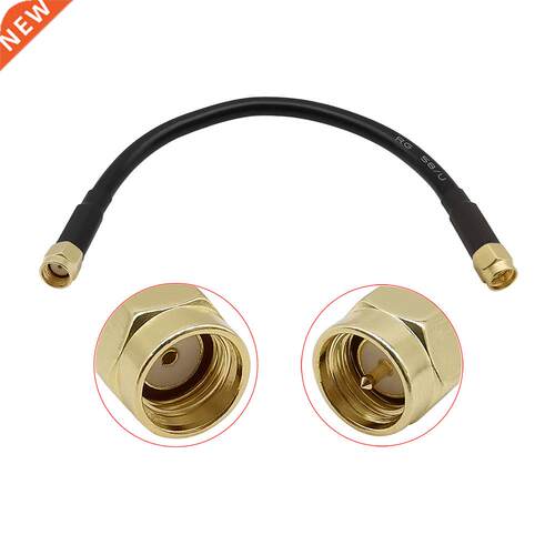 1Piece Low Loss Extension Antenna Cable RG58 RP SMA Male to